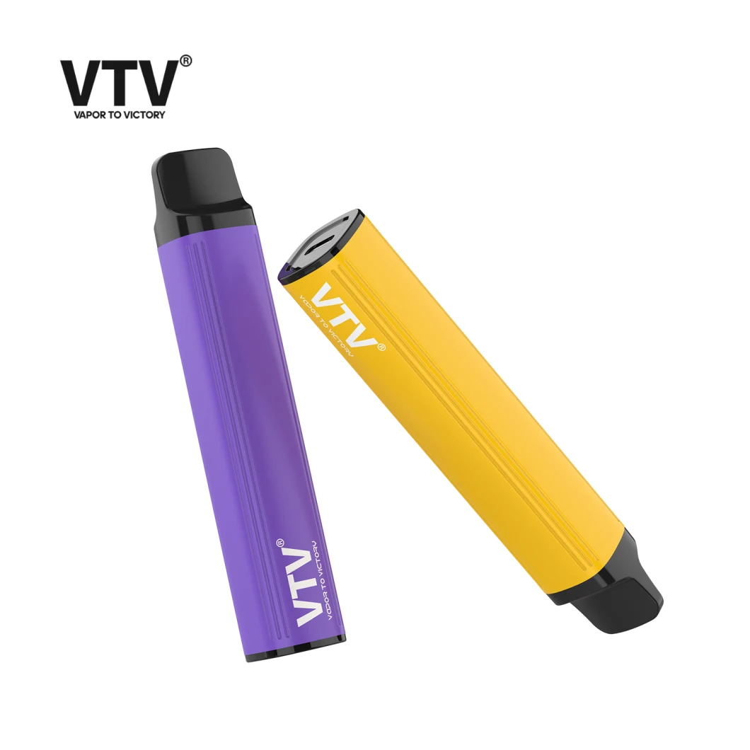 Vtv E-Cigarette Starter Kits Portable 4500puffs Pod Vape Stick White Label Disposable Vape