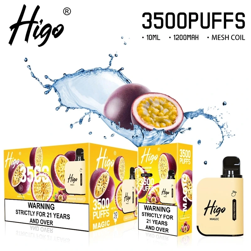 Higo 3500puffs 6ml E-Liquid 12flavors Disposable Vape