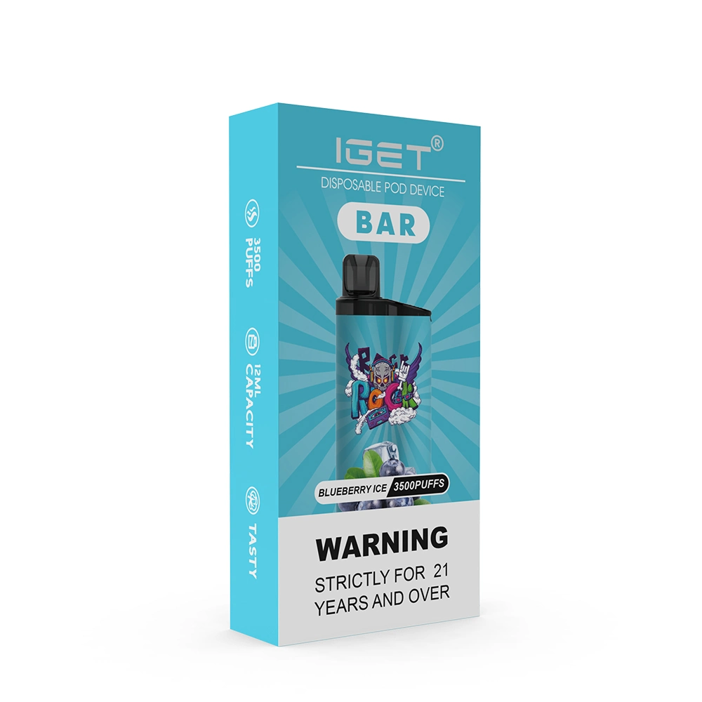 Wholesale Iget Bar Vape 3500puffs Disposable Electronic Cigarette 31 Flavors