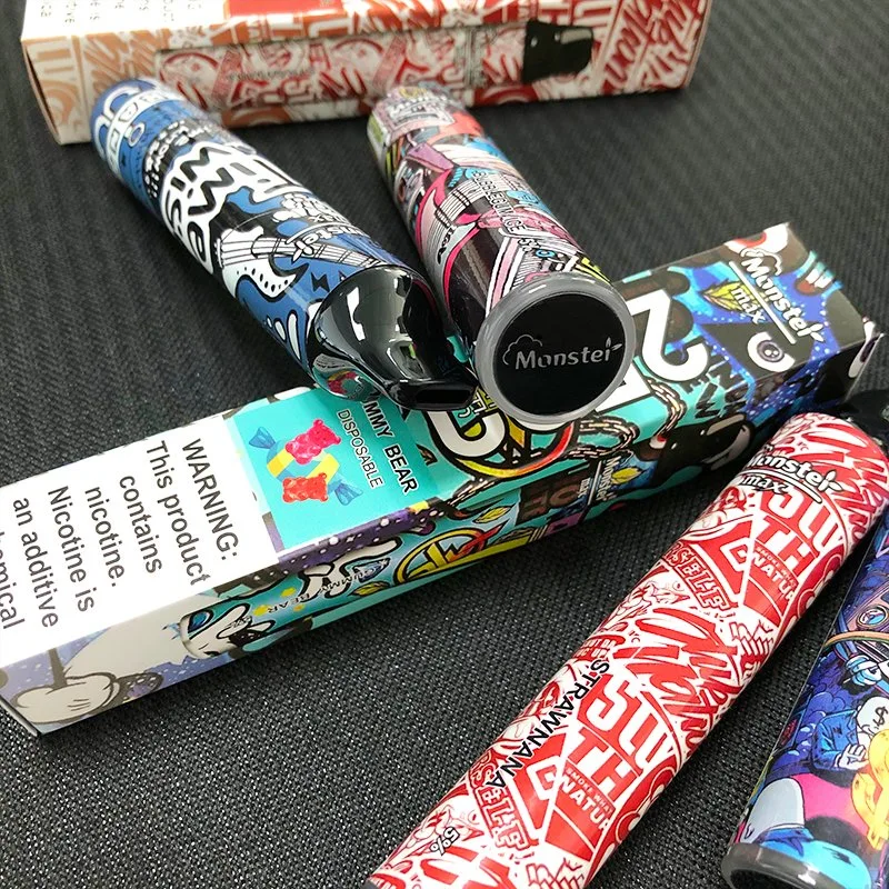 Low MOQ Monster Max Disposable Vape 2500puffs 7.5ml Vape Juice 950mAh Vape Battery Kit with 10 Flavors Factory Original